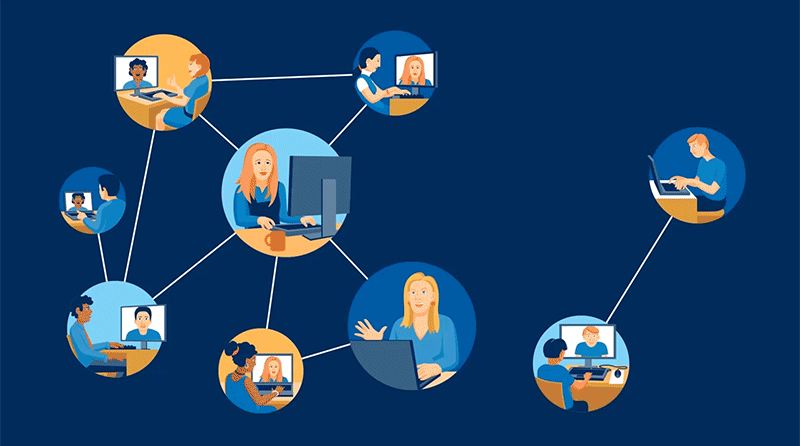 Networking Animation